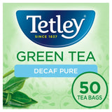 Tetley Green Decaffeinated Tea Bags 50 count (British brand)