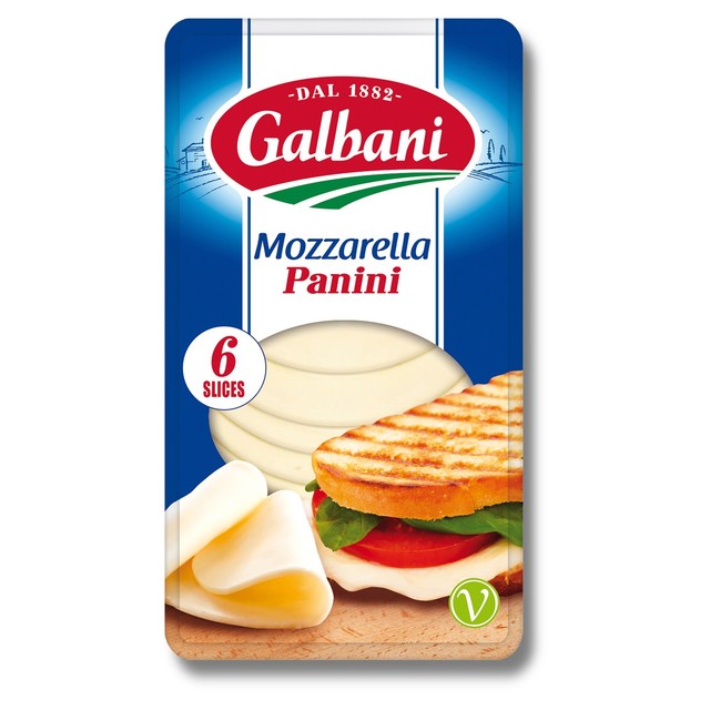 Galbani Mozzarella Cheese Slices 120g, UK version