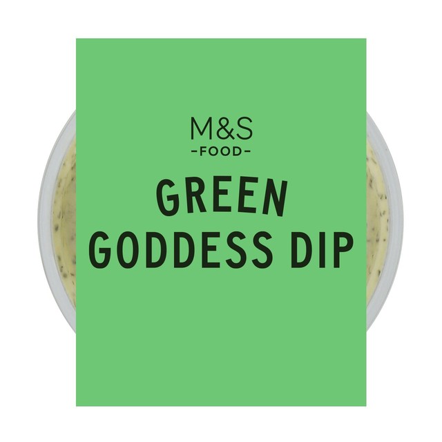 M&S Green Goddess Dip 170g, imported from the UK