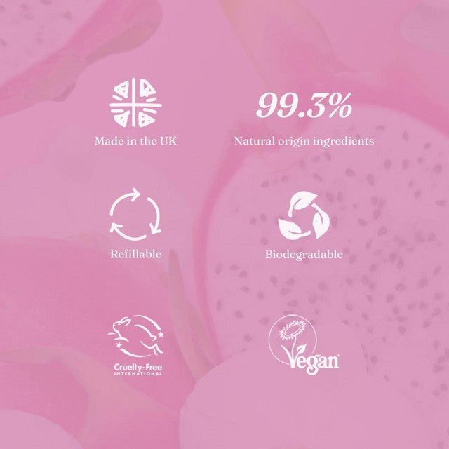 Miniml Fabric Conditioner Pink Dragonfruit & Orchid 1L, imported from the UK