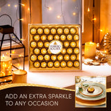 Ferrero Rocher milk chocolate hazelnut pralines box 200g - British product