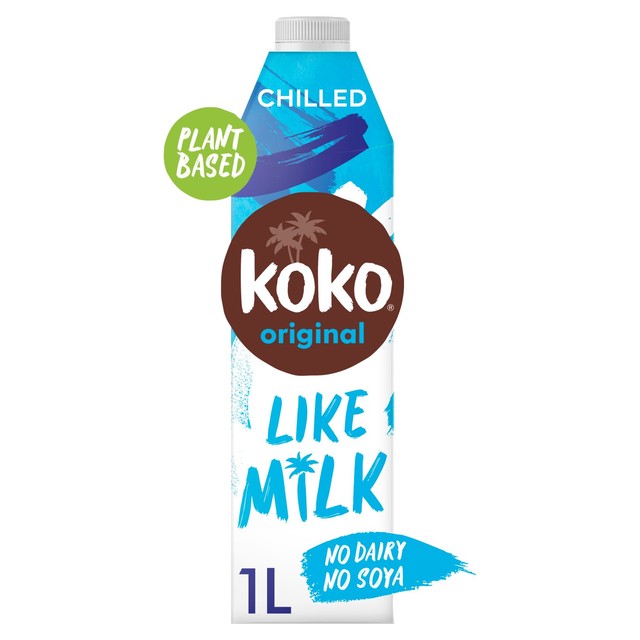 Koko Dairy Free Original coconut milk drink 1L, UK version