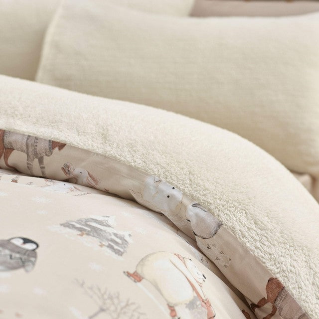 Turner Bianca Winter Friends double duvet cover set - British product