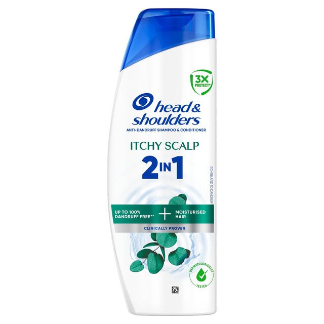 Head & Shoulders itchy scalp anti-dandruff shampoo and conditioner 2in1 330ml, UK version