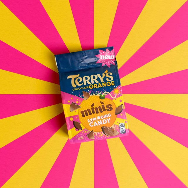Terry's Minis Exploding Candy chocolate 105g (British brand)
