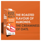 Rude Health organic almond oat drink longlife 1L, imported from the UK