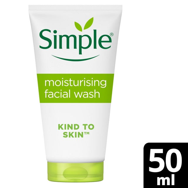 Simple Moisturising Facial Wash Travel Size