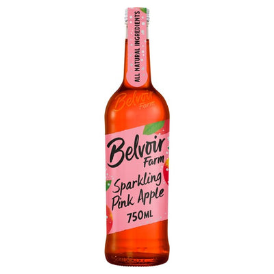 Boisson Jus de Pomme Rose Pétillant Belvoir 750ml
