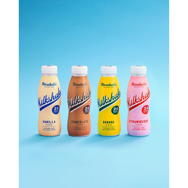 Barebells protein milkshake banana 330ml - British product