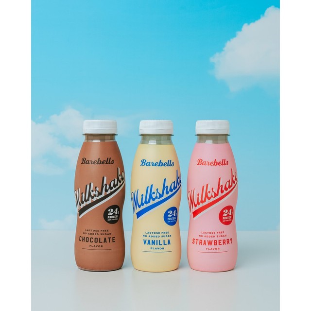 Barebells protein milkshake strawberry 330ml - British product