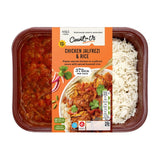 M&S chicken jalfrezi with basmati rice 400g, imported from the UK