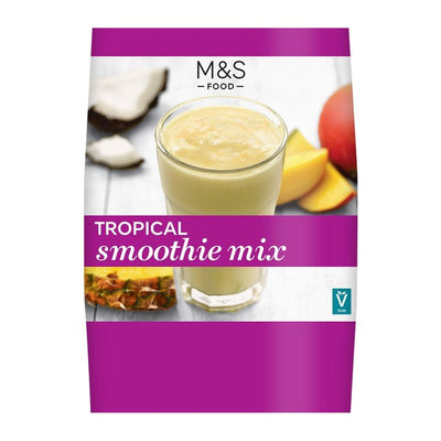 M&S Tropical Smoothie Mix Frozen Fruit Blend 489g