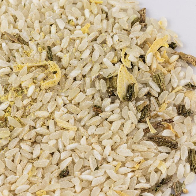 Realfoods by Organico organic asparagus risotto mix 250g, imported from the UK