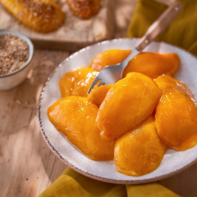 Picard sliced mango 450g, imported from the UK
