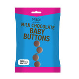 M&S milk chocolate baby buttons 30g, imported from the UK