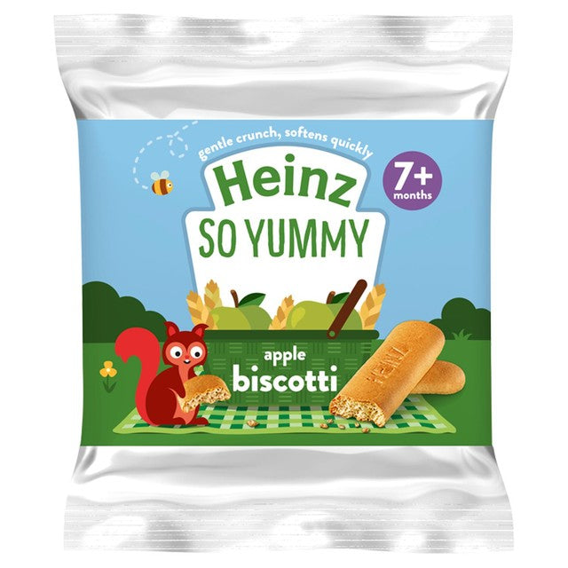 Heinz Apple Biscotti baby snacks 60g, UK version