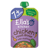 Ella's Kitchen chicken roast dinner baby food pouch 130g - British product