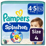 Pampers Splashers swim nappies size 4-5 (9-15kg), imported from the UK