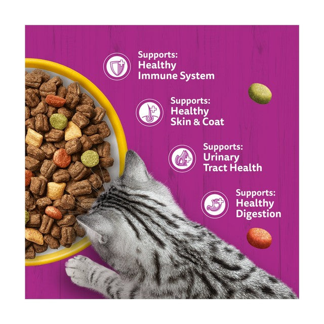 Whiskas dry cat food with chicken 800g (British brand)