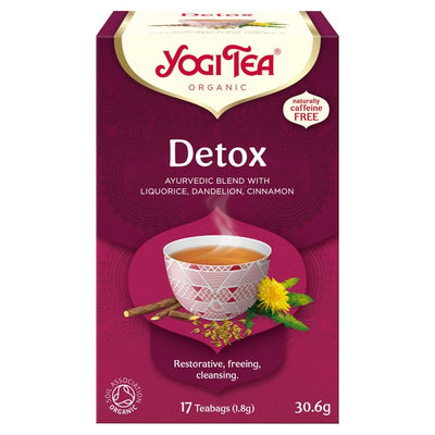 Yogi Tea Detox Organic Herbal Tea Bags 17 Count