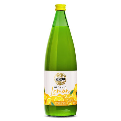 Biona Organic Lemon Juice Citrus Juice 1L