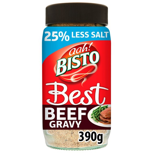 Bisto Best Reduced Salt Beef Gravy Granules 390g - British product