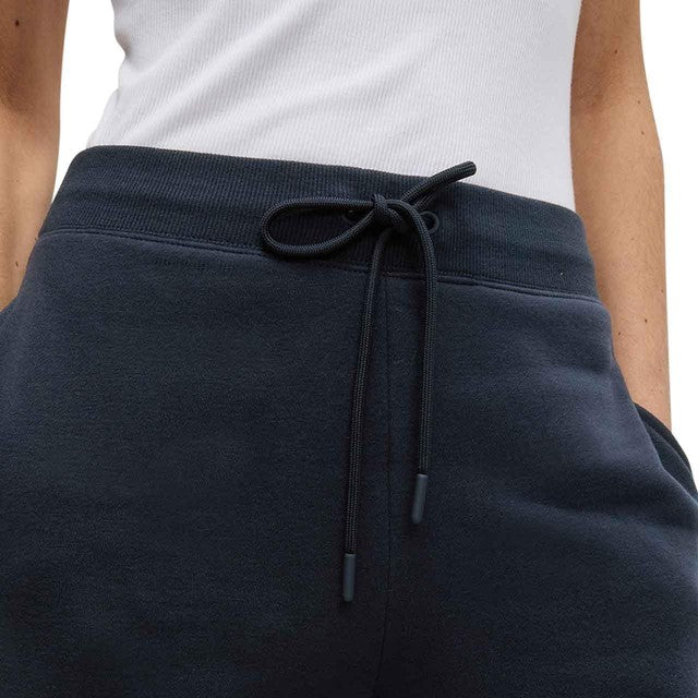 M&S women's drawstring cuffed joggers navy size 14, imported from the UK