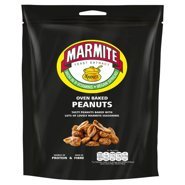 Marmite Peanuts snack 190g, imported from the UK