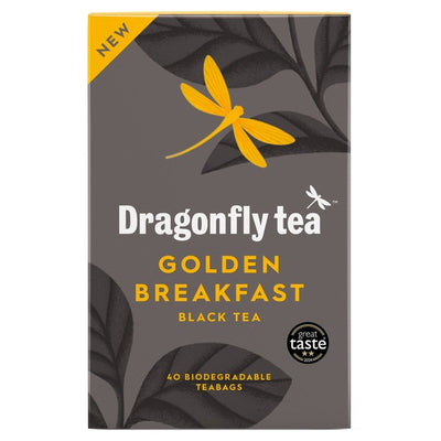 Dragonfly Tea Golden Breakfast Tea Black Tea Bags 40 Teabags