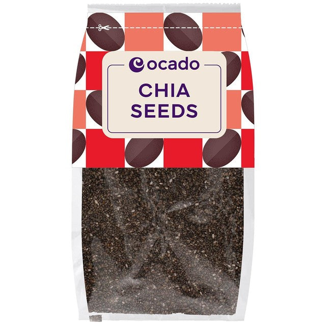 Ocado Chia Seeds 150g, imported from the UK