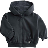 M&S Toddler Zip Up Hoodie Charcoal 18-24 Months, imported from the UK