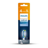 Philips toothbrush heads white pack of 5, imported from the UK