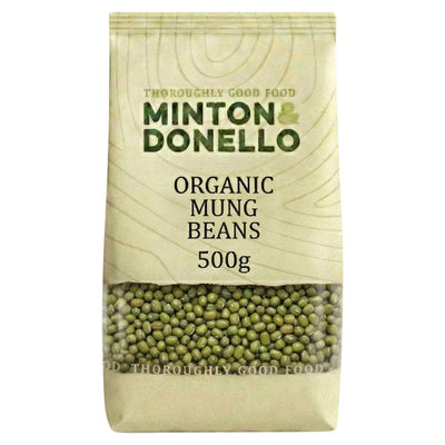 Minton & Donello Organic Mung Beans Pulses 500g