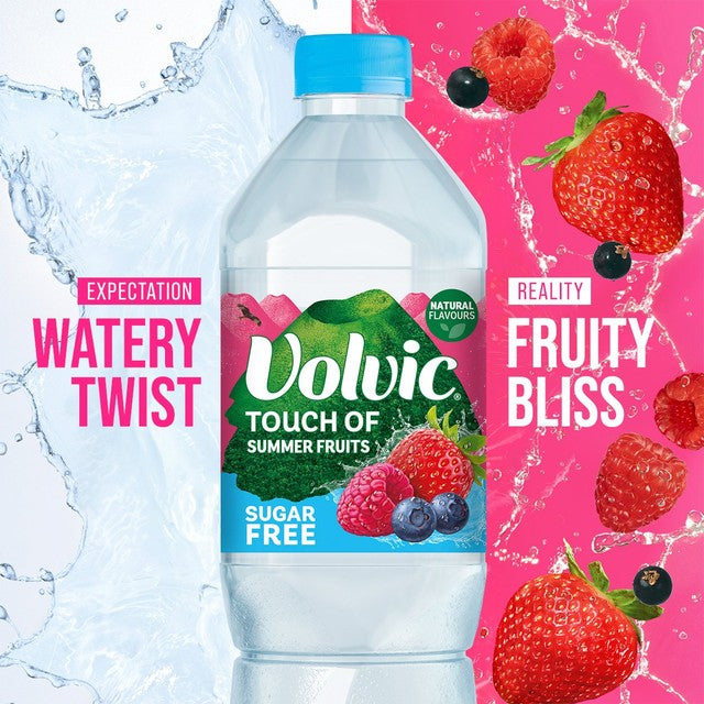 Volvic summer fruits flavoured water 1.5L (British brand)