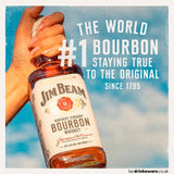 Jim Beam Kentucky Straight Bourbon Whiskey 70cl, UK version