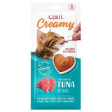 Catit Creamy Lickable Tuna Cat Treats 4 x 10g - British product