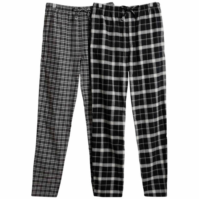 M&S checked black pyjama bottoms size L, imported from the UK