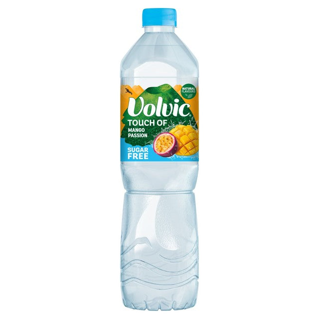 Volvic mango passion sugar-free flavoured water 1.5L (British brand)