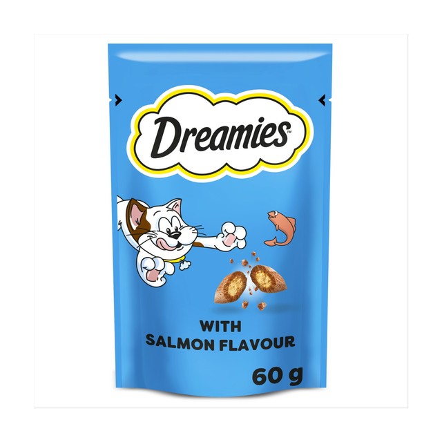 Dreamies salmon cat treats 60g - British product