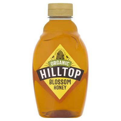 Miel biologique à presser Hilltop Honey Blossom 340g