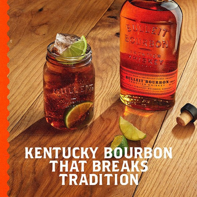 Bulleit Bourbon Frontier Whiskey 70cl - British product