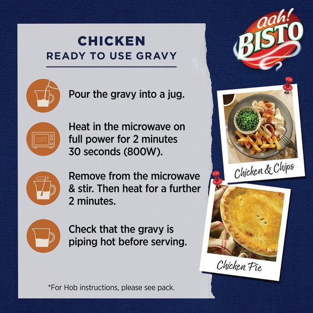 Bisto chicken gravy 500ml - British product