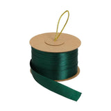 Sainsburys Home Satin Ribbon Green 10m