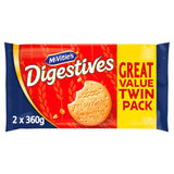 Mcvitie's Digestives The Original wheatmeal biscuits 2 x 360g, imported from the UK