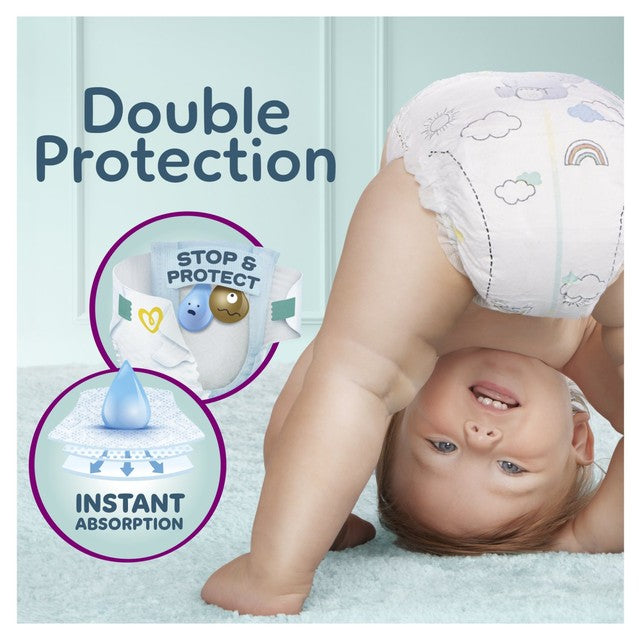 Pampers Premium Protection nappies size 6 13kg+, imported from the UK