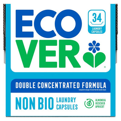 Ecover Non Bio Laundry Detergent Capsules 34 Capsules