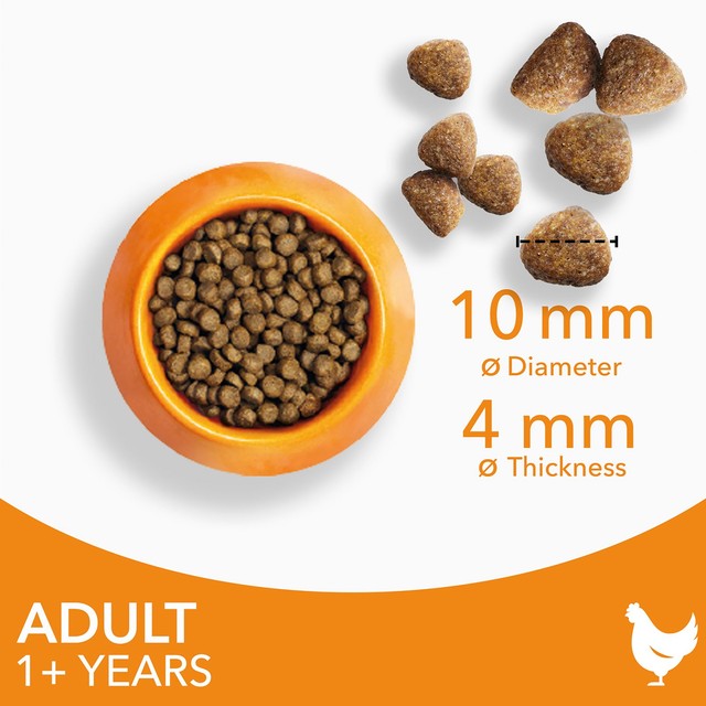 Iams dry cat food with fresh chicken 800g, UK version