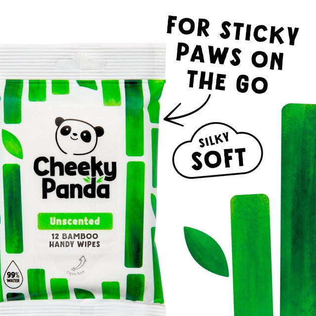 The Cheeky Panda unscented bamboo baby wipes (British brand)