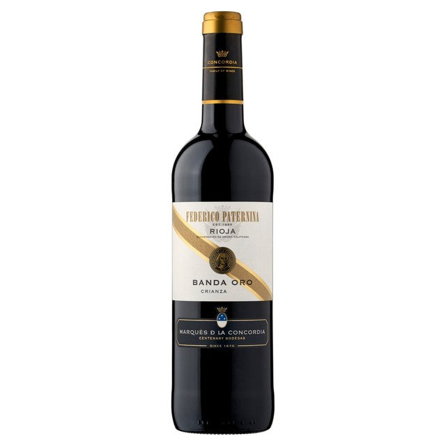 Federico Paternina Banda Oro Rioja Crianza red wine 75cl - British product