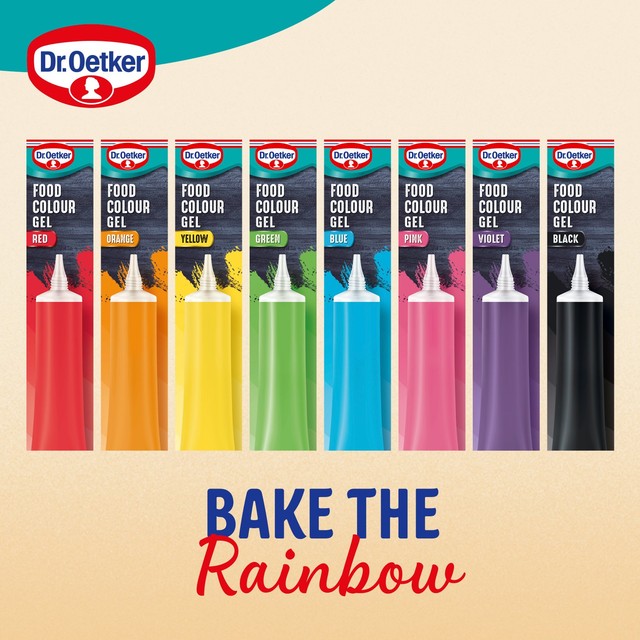 Dr Oetker Red Food Colour Gel 15g - British product